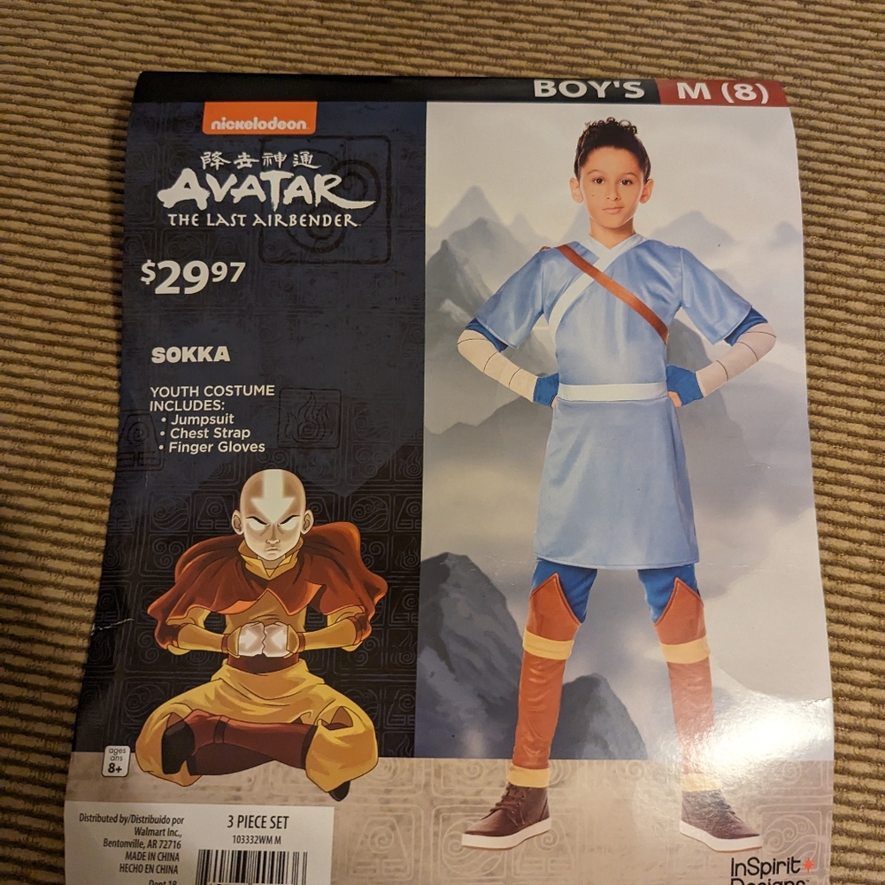 Sokka Avatar The Last Airbender Halloween Costume